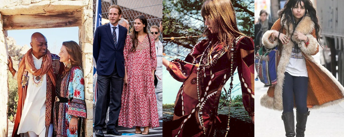 Old Money vs. Celeb Style: Boho