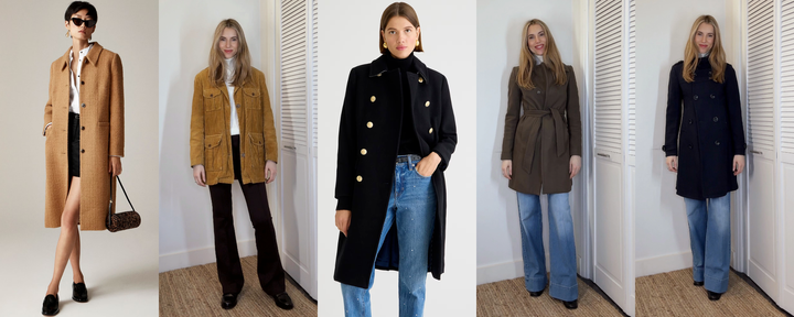 Styling Coats With Pants and Jeans